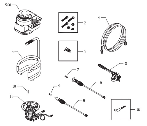 GENERAC 020214-0 parts breakdown